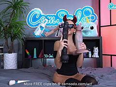 Young girls' camsite toy fun