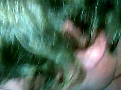 neighbor's wild girlfriend teases with her backside