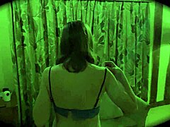 Hotel striptease turns rough with ripped clothes