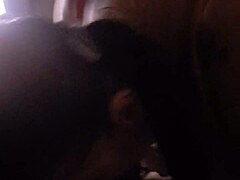 Latina babe gives head with a twist