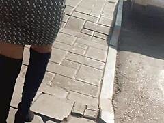 Culonas callejeras street milf gets fucked