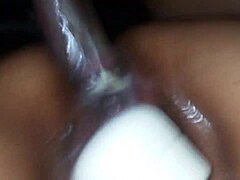 Vibrator Wife Teases Sensually