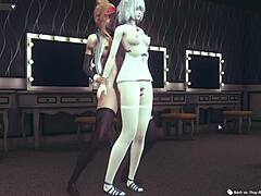 Thighjob Girls Ride in Daring Ways