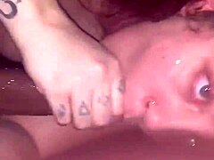 Redhead's Intense Ebony Challenge