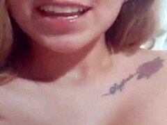 Blonde dazzles on CKlover webcam