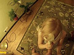 Russian Woman’s Sensual Play