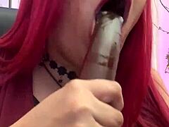 Who’s Hungry For This Sloppy MILF Blowjob?