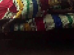 What’s this mature lady hiding from hubby?