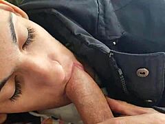 Overwhelmed by girlfriend's sudden urge to suck deeply