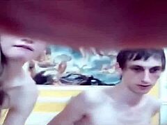 Cumshot compilation shines on webcam