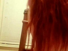 my pov ride with redhead milf in reverse cowgirl