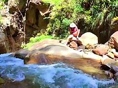ON THE RIVERSIDE, LILYAN EXPLORES SOLO DESIRES