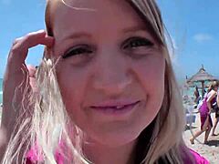 Hardcore European vixen owns anal action