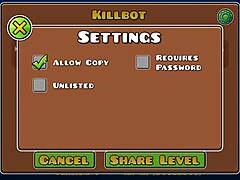 Geometry Dash Killbot Extreme Demon by Lithfusion