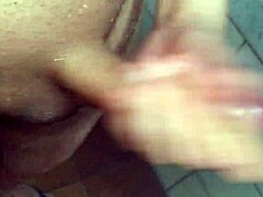 Steamy shower with Brazilian newbie