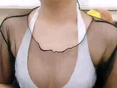Asian Stripper Teases Barely Covered