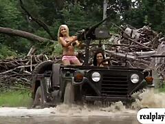 Daring women in bold public feats