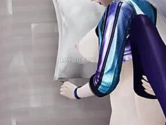 ever seen evelynn's natural tits in action?
