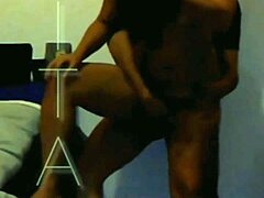 Monster cock pounding pussy while parents away