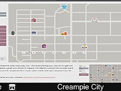 Creampie overload in city