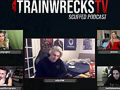 trainwrecks wild webcam orgy with scarlet crew