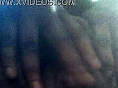 Very Wet Ebony Squirting From Shaved Tight Slit