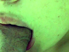 Blonde's Fiery Oral Magic Shines