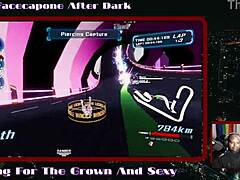 Anime hentai girls racing to fuck hard demo