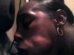 Black Wife's Deep Throat Skills