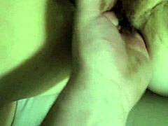 Fingering Brooke's pussy with intense close-up shots