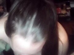 Brunette’s Tender Intimate Moment