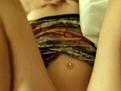 Latina Teen's Blissful Solo Play
