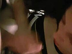 my girlfriend’s fierce blowjob ends with facial