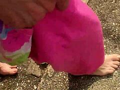 Foot fetish fantasy unfolds