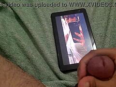 tribute with passionate gesture