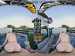 Blonde Kimberly Snow's VR Wet Thrill