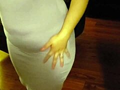 Latina Wife's Sensual Underwear Reveal