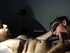 Submissive Latina Blowjob With Slapping In Wild Session
