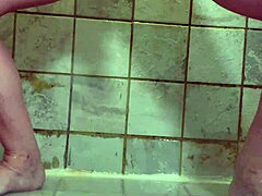 Naughty MILF’s shower fun