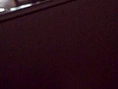 skinny girl showing off her moves