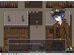 Steampunk Detective Girl's Emotional Journey