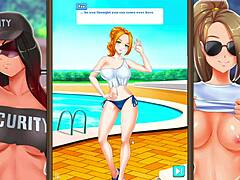 Hot Busty Girlfriend Plays Business Game With Monster Cock, Toys, And Masturbation