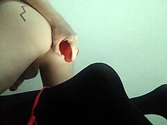 Young Trans Girl Craves Deep Anal Play