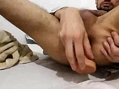 Thick Gay Handjob Builds to Climax