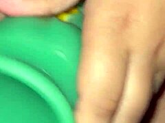 Ash explores daring new plaything