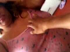 Teen curves in poetic banging clip