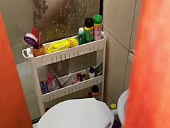 Ever caught your aunt bathing like this?