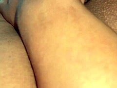 brunette indulges in personal tender play