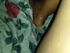 hot brunette ignites with man