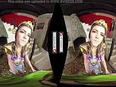 VR Zelda Cosplay in Hardcore Action